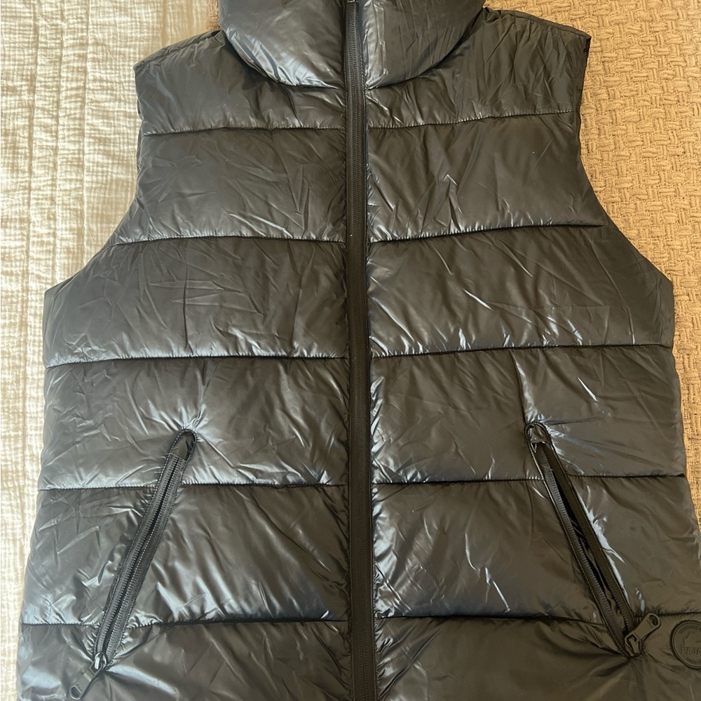 Pajar Black Quilted Puffer Vest